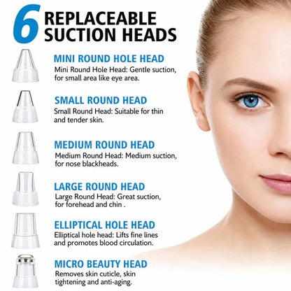 Premium Multi-Functional Black & Whitehead Remover For Pore & Pimples Cleaner Machine Men & Women